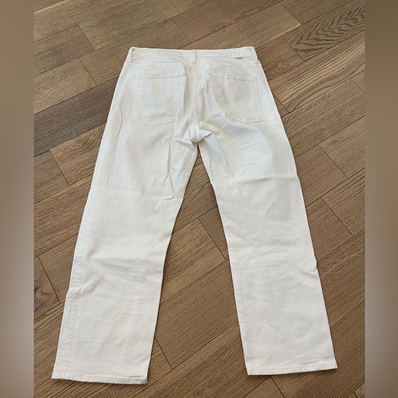 WHITE MOTHER DENIM JEANS | SIZE 27 | LIKE NEW - Picture 4 of 6